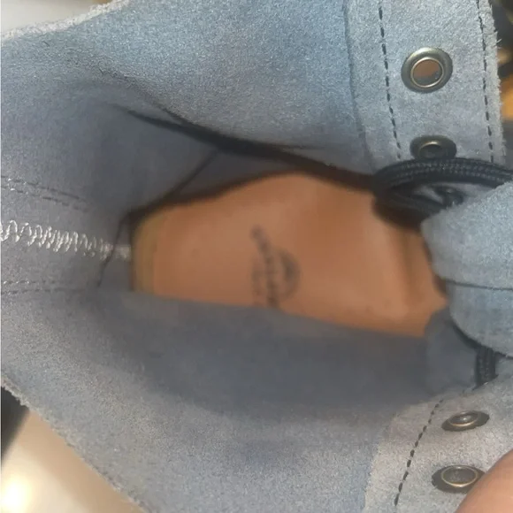 Doc Martens 1460 Pascal marbled suede lace up boots size 8 - Picture 8 of 12